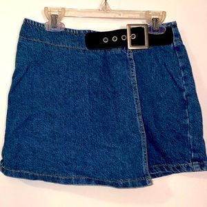 Denim Skort